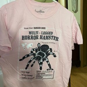 pink spider shirt